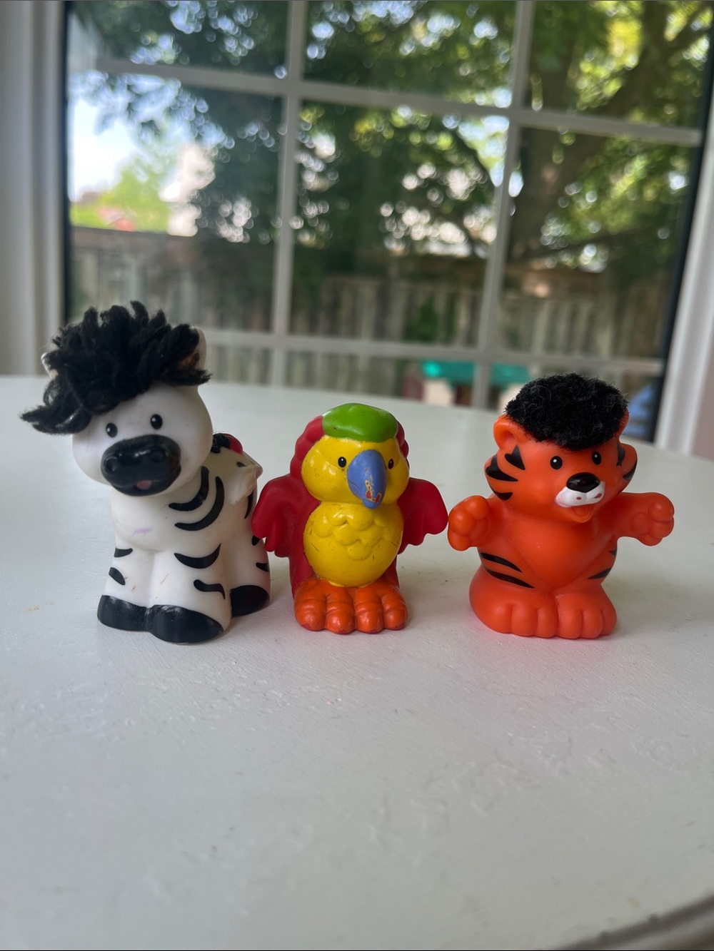 3/$20 💛Little People Zoo Animals Tiger Zebra Parrot